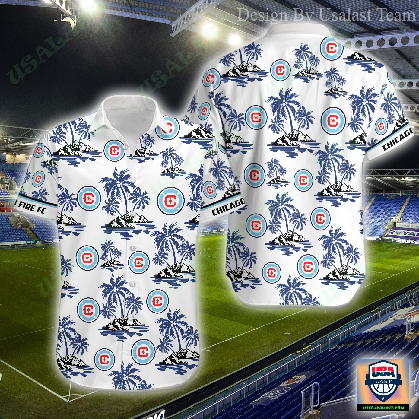 Chicago Tropical Hawaiian Shirt New 2022