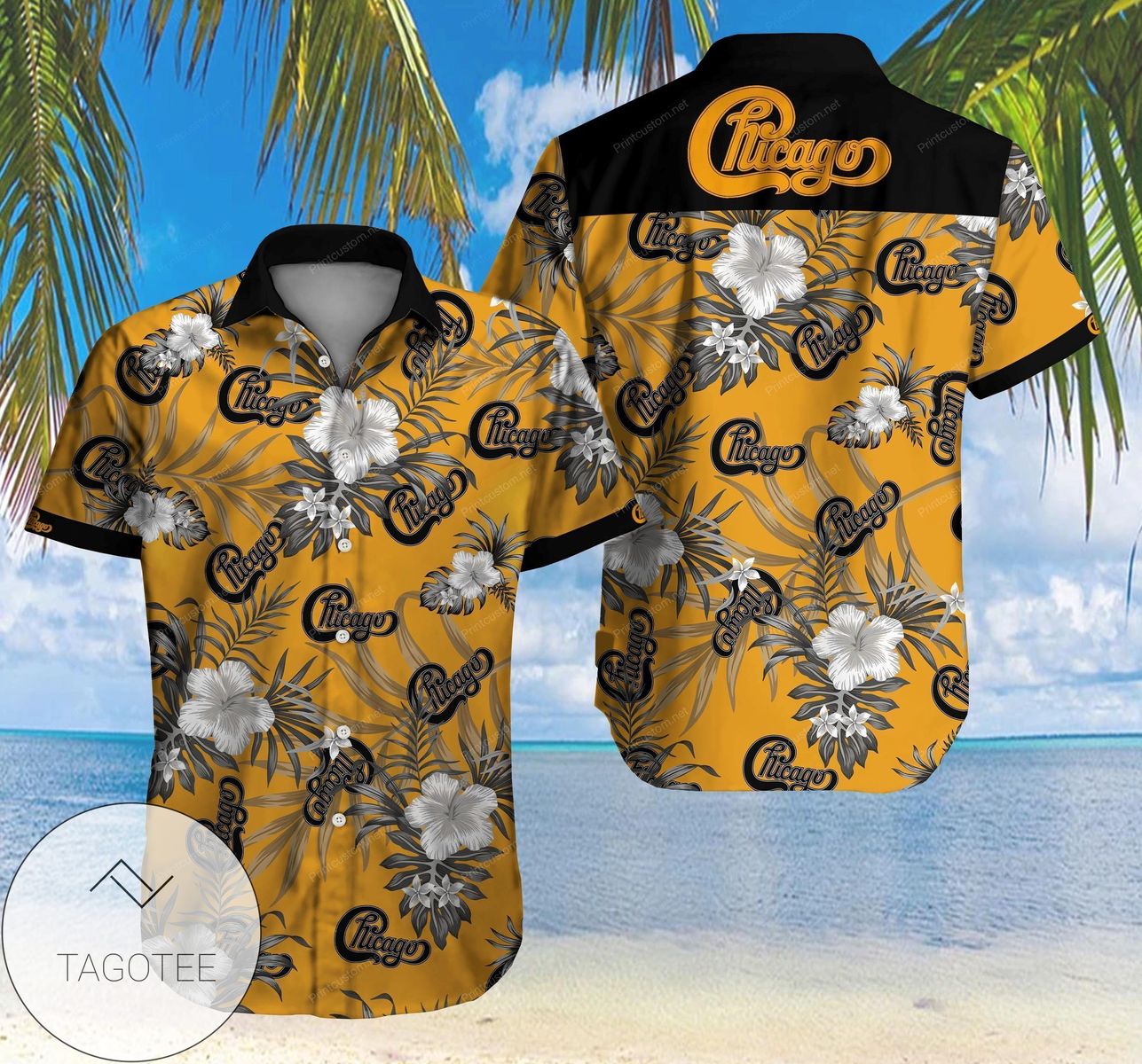 Chicago White Sox Authentic Hawaiian Shirt 2022 Baseball Hibiscus Flower Aloha