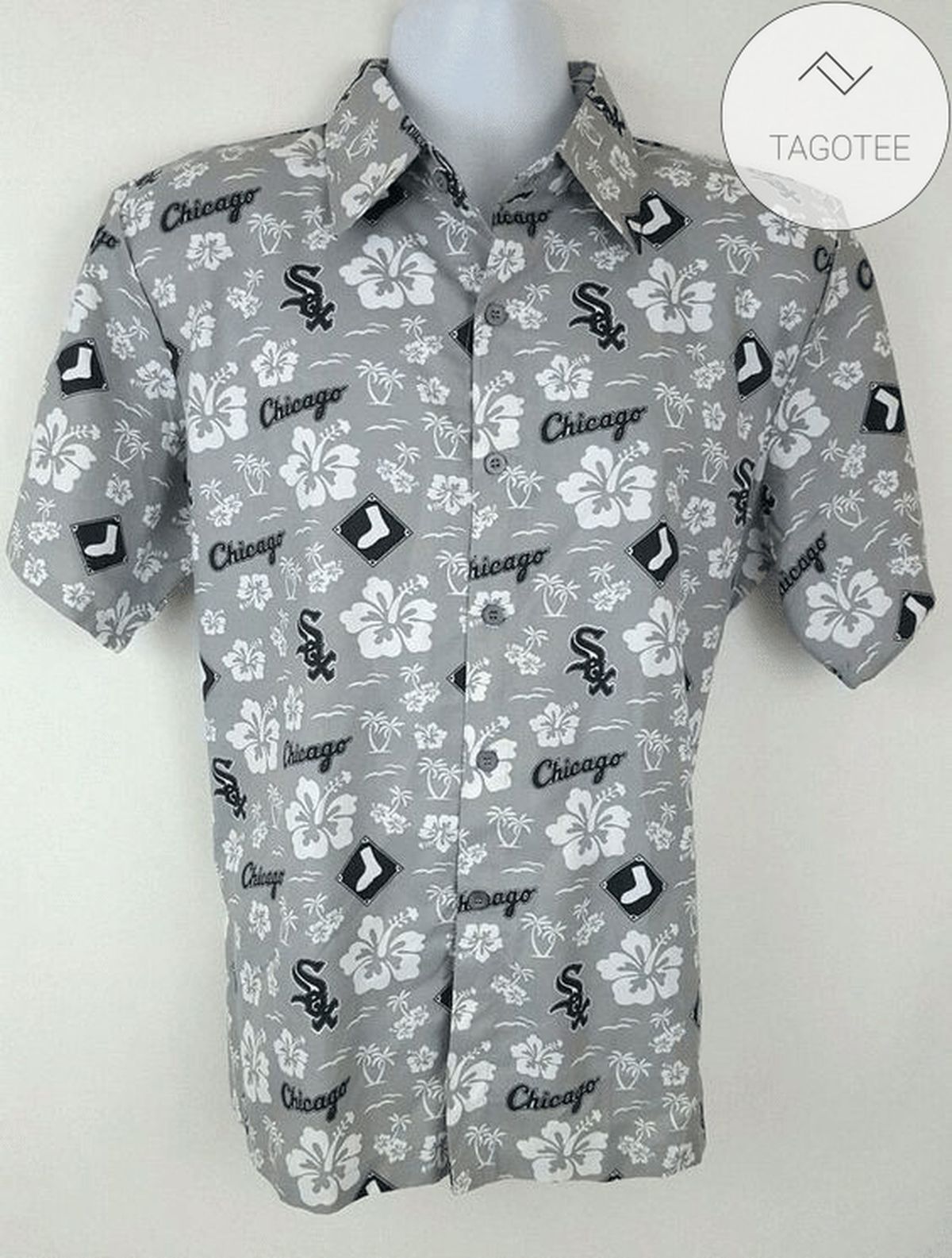 Chicago White Sox Authentic Hawaiian Shirt 2022 Baseball Hibiscus Flower Aloha