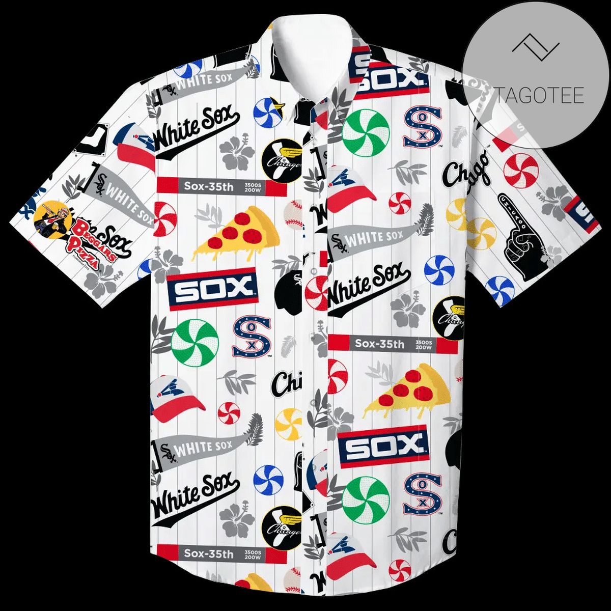 Chicago White Sox 50th State Hawaiian Shirt