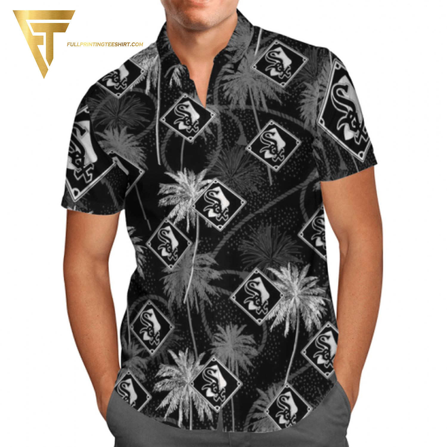 Chicago Bears Sports Fan All Over Print Hawaiian Shirt