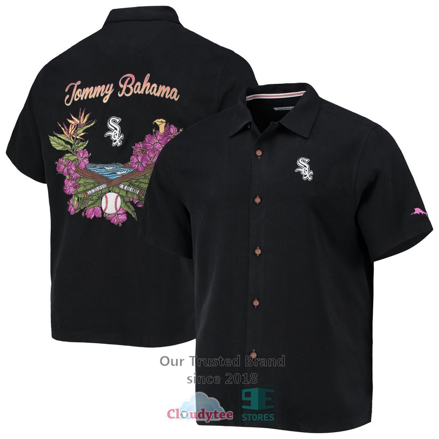 Chicago White Sox Black 2019 Jersey Inspired Style Hawaiian Shirt