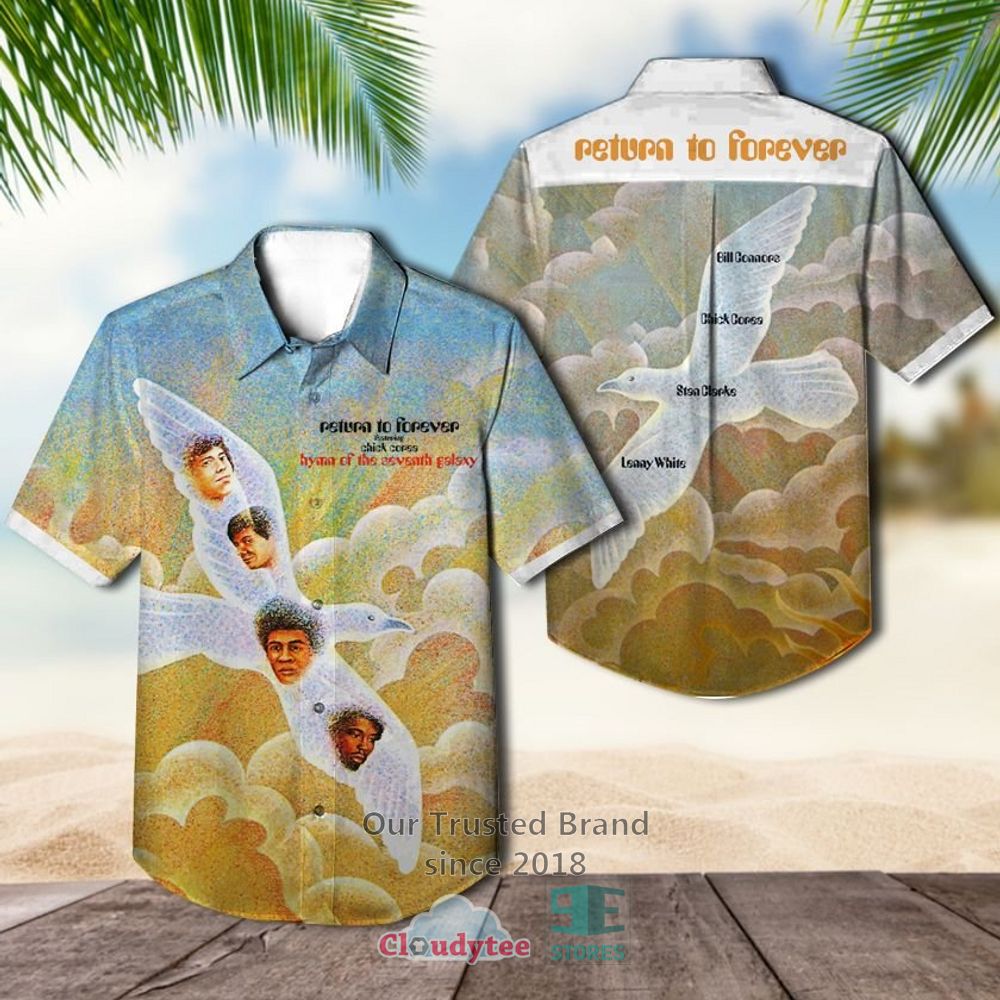 Chick Corea Light As A Feather Casual Hawaiian Shirt