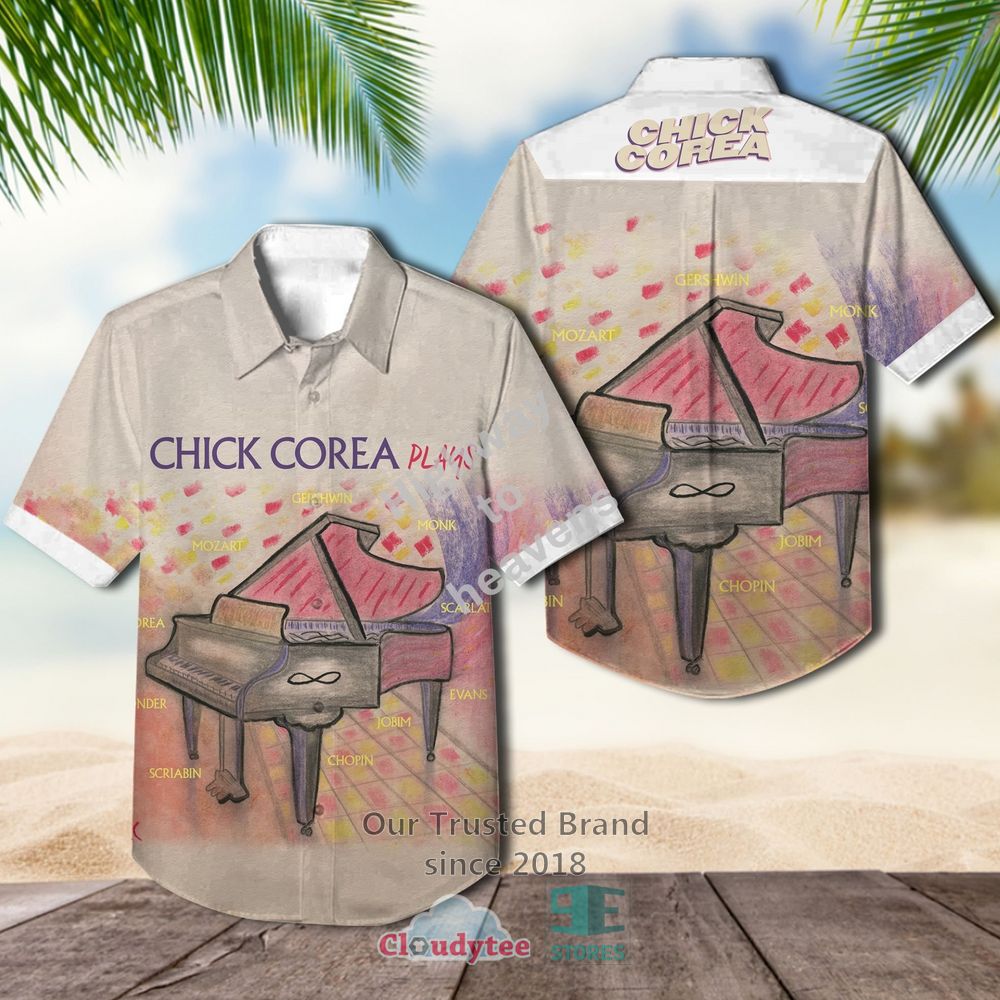 Chick Corea Solo Piano Casual Hawaiian Shirt