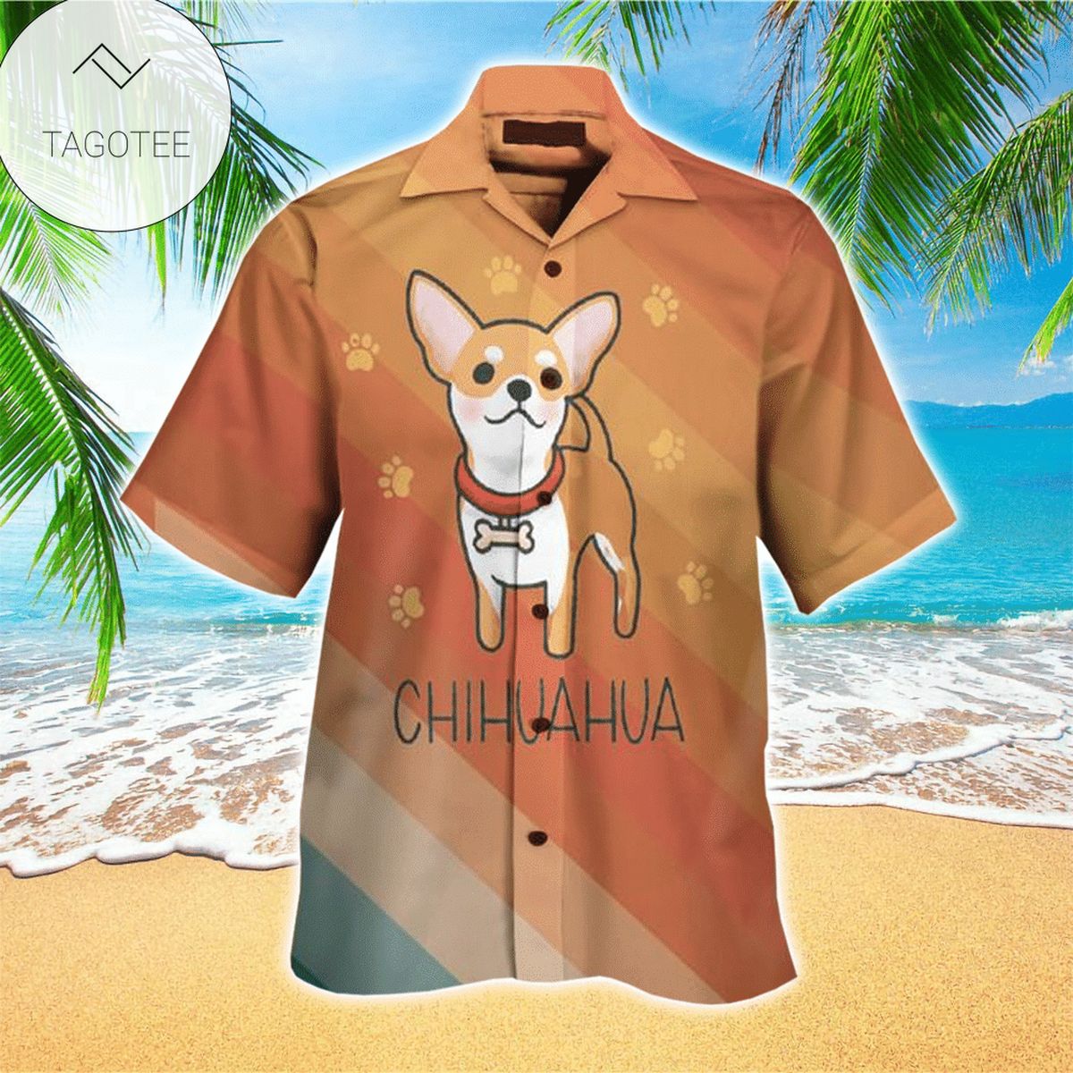 Chihuahua Shirt Chihuahua Hawaiian Shirt For Dog Lovers