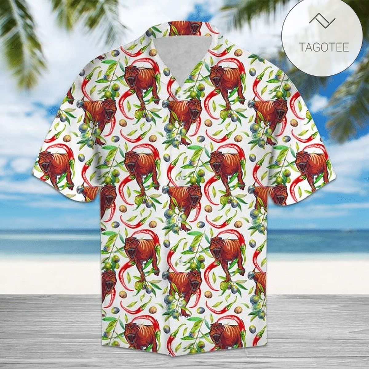 Chilling Sloth Hawaiian Graphic Print Short Sleeve Hawaiian Casual Shirt