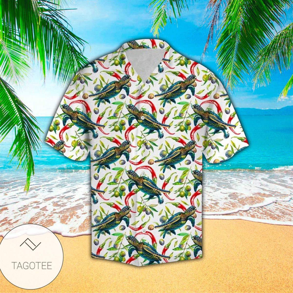 Chinchillas Tropical 3d Hawaiian Shirt For Men With Vibrant Colors And Textures