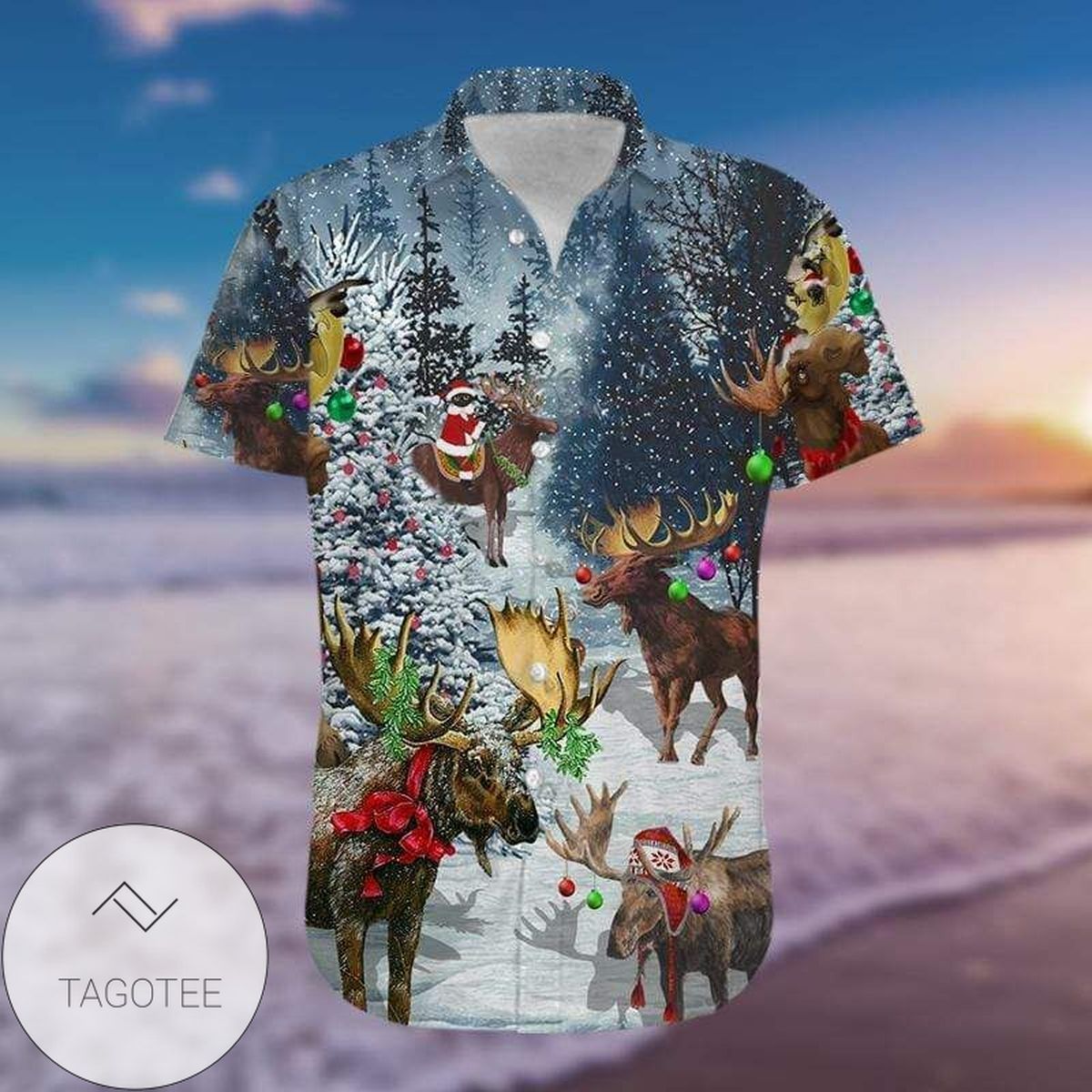 Chip and Dale Kingdom Hearts Summer Hawaiian Beach Shirt