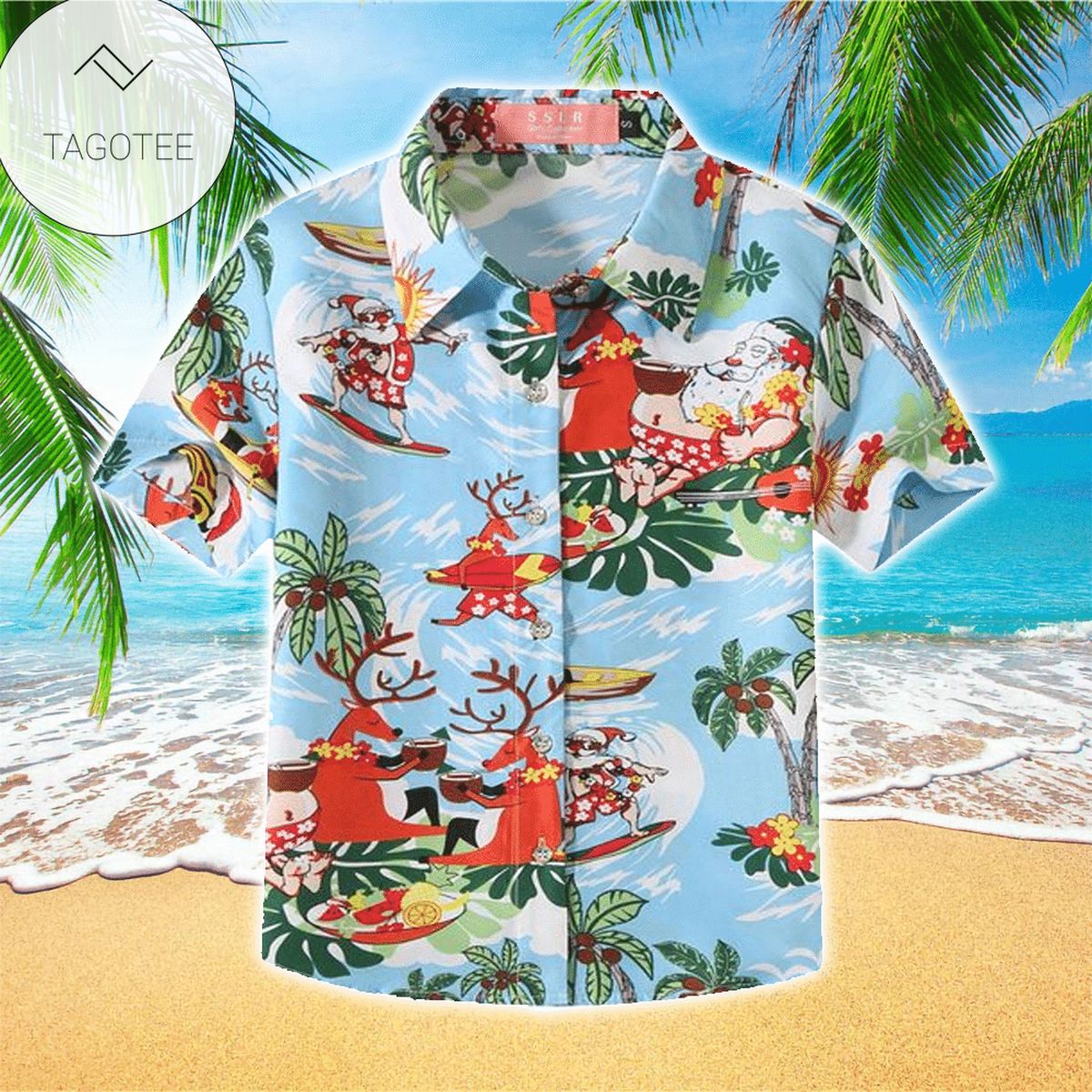 Christmas Decorations With Snowflakes Christmas Hawaiian Shirt