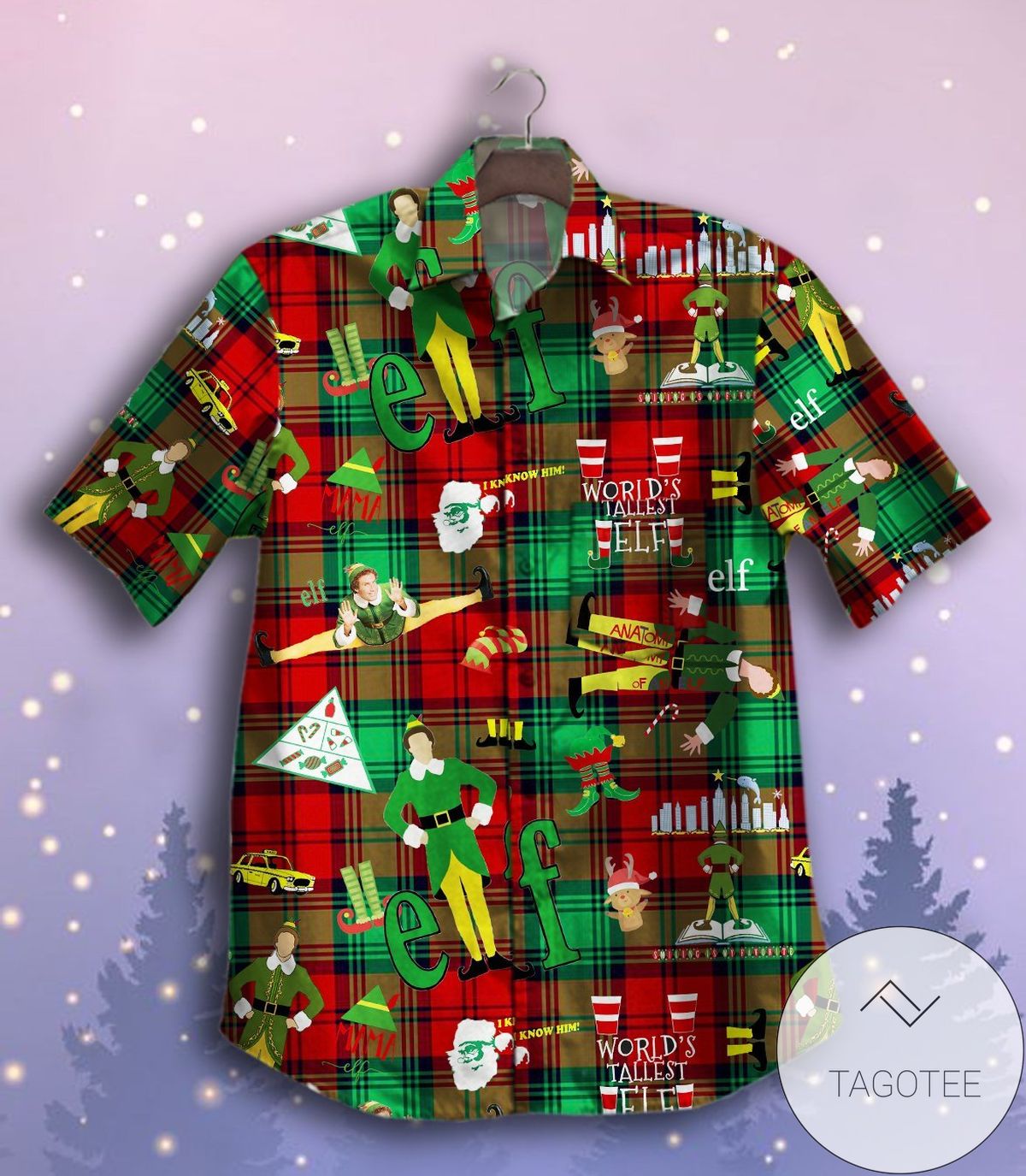 Christmas Funny Farmer Hawaiian Shirt