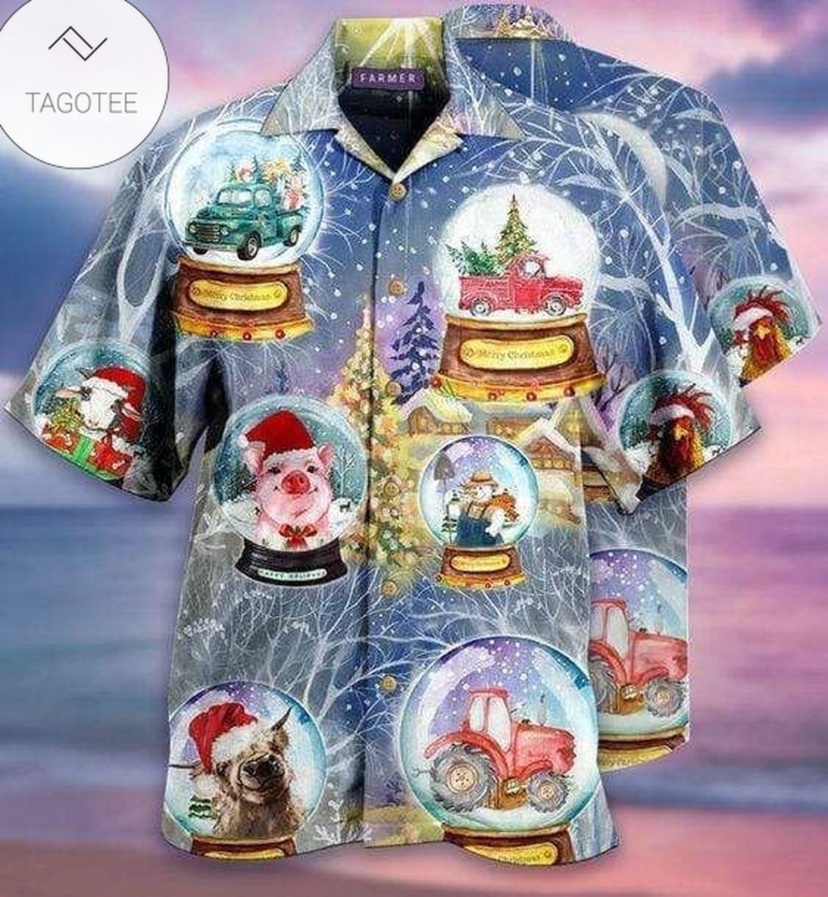 Christmas Funny Black Cats Hawaiian Shirt