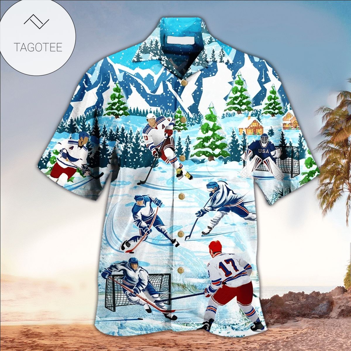 Christmas Is Coming Hawaiian Shirt