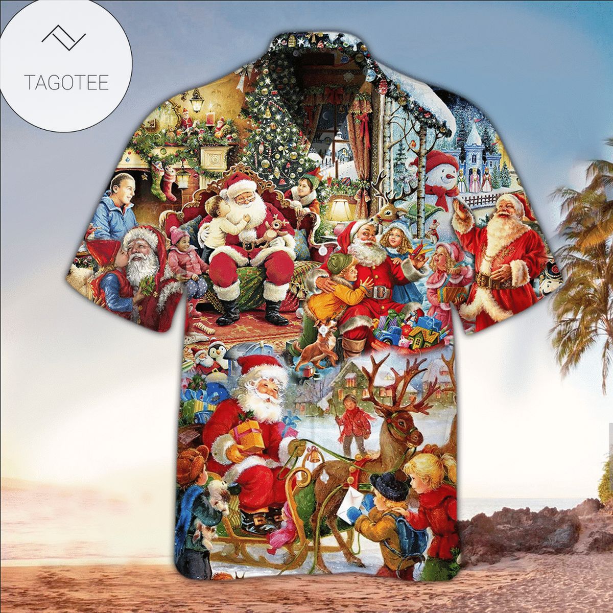 Christmas Santa Shirt Santa Clothing For Santa Lovers