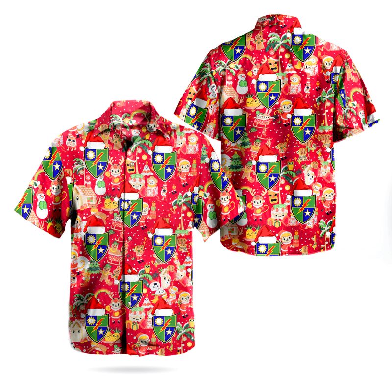 Christmas The 7th Special Forces Group Hawaiian Shirt