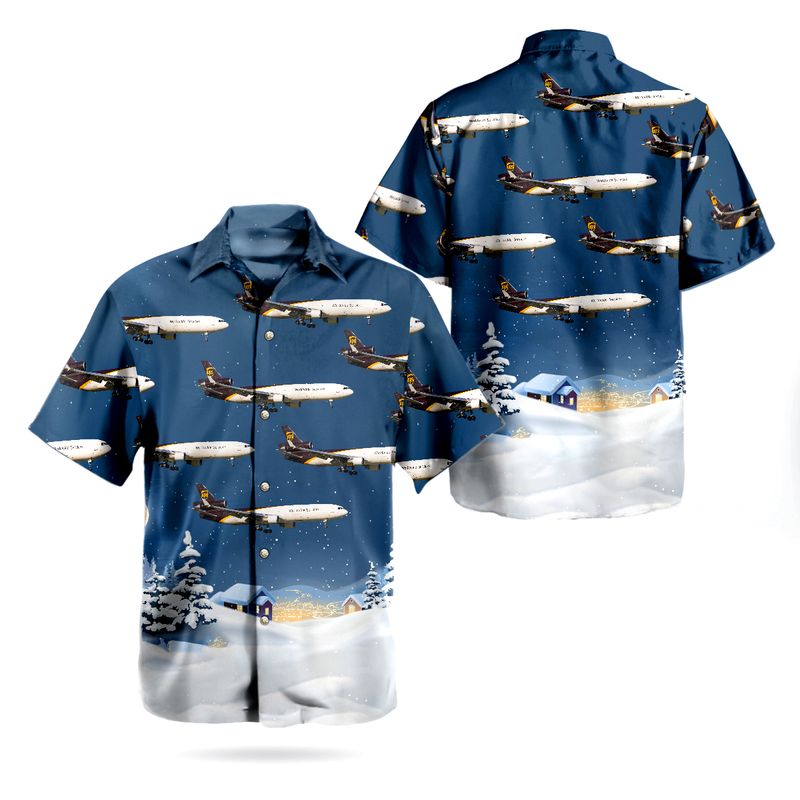 Christmas UK COACH DRIVER Hawaiian Shirt