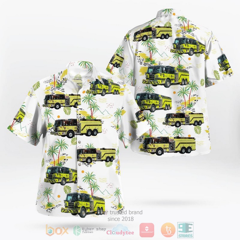 Cicero Fire Department Hawaiian Shirt