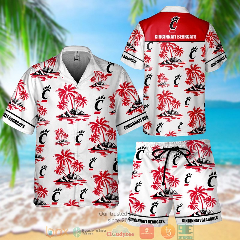 Cincinnati Bengals backbone hibiscus Hawaiian Shirt, short