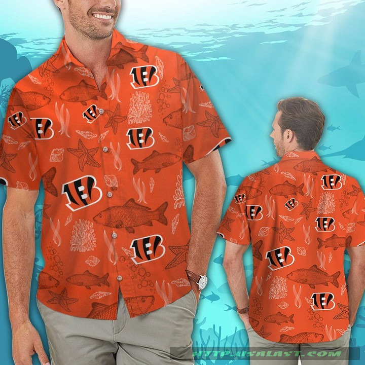 Cincinnati Bengals Pirates Aloha Hawaiian Shirt