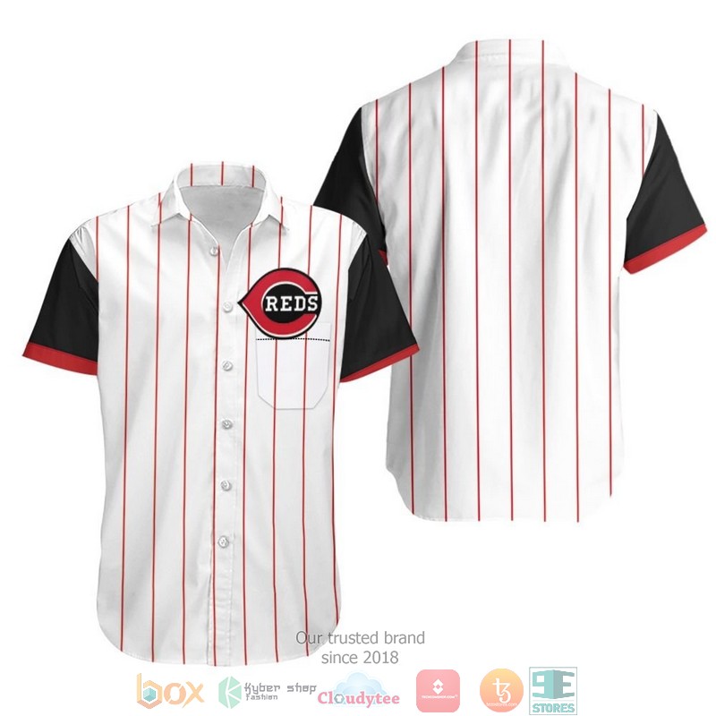 Cincinnati Reds 1999 Throwback White Red 2019 Jersey Inspired Style Hawaiian Shirt