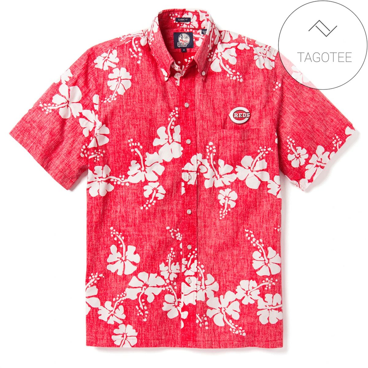 Cincinnati Reds 50th State Authentic Hawaiian Shirt 2022