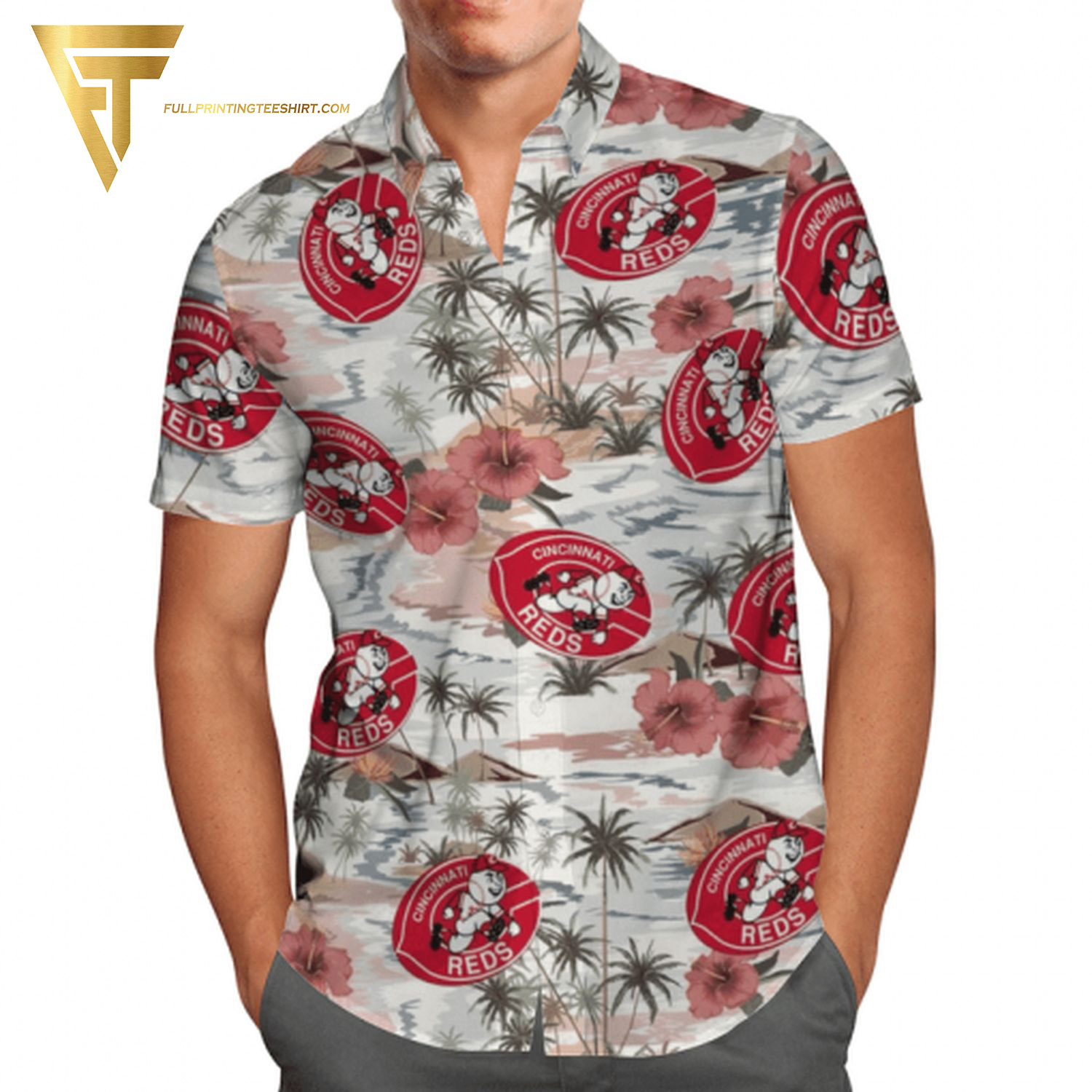 Cincinnati Reds Baseball Lover Summer Hawaiian Shirt