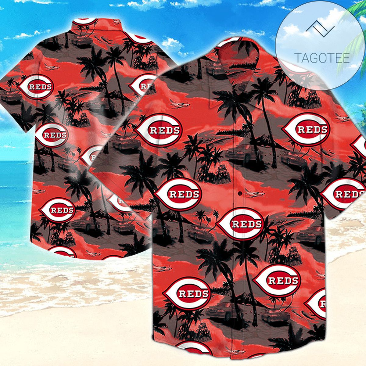 Cincinnati Reds Mlb Tommy Bahama Authentic Hawaiian Shirt 2022