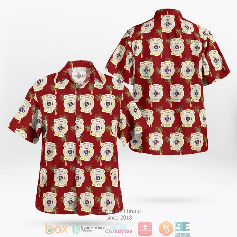 City of Alabaster Alabama Alabaster Fire Department Hawaiian shirt