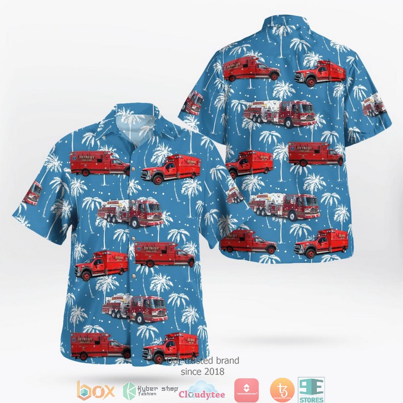 City of Decatur Fire and Rescue Hawaiian Shirt