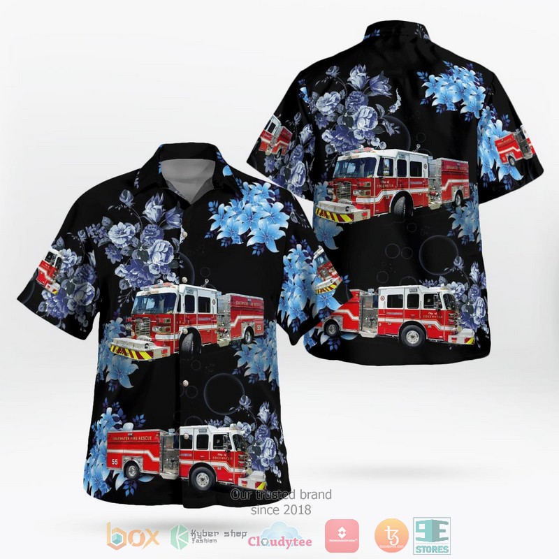 City of Decatur Fire and Rescue Hawaiian Shirt