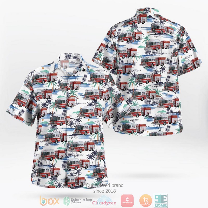 City of Sioux City Police Department Iowa Hawaiian Shirt