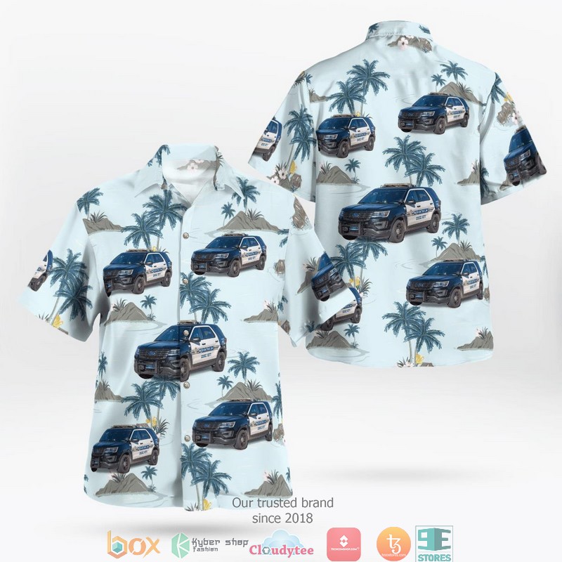 City of Riverside Fire Department Hawaiian Shirt