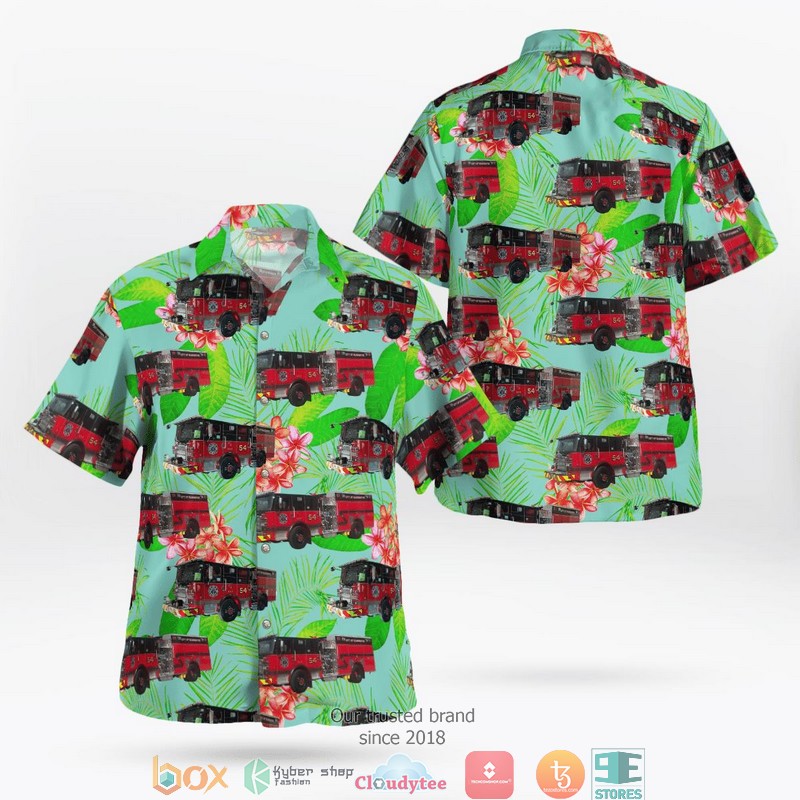 Citywide Ambulance New York Fleet Hawaiian Shirt