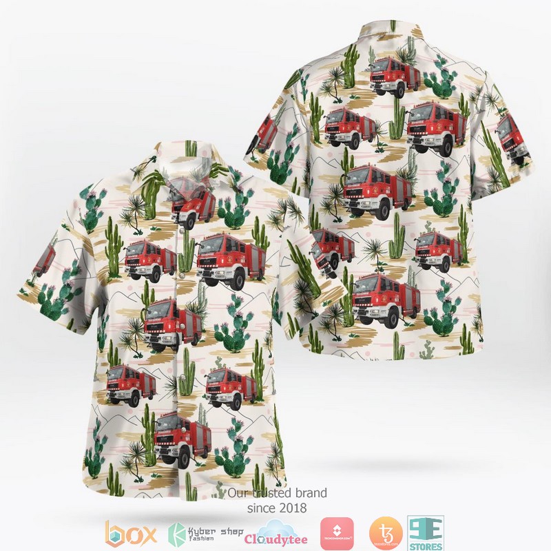 Clark County Fire Department Hawaiian Shirt