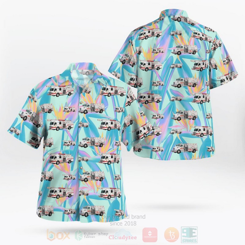 Ciudad de Mexico Mexico Heroico Cuerpo de Bomberos de la Ciudad de Mexico Hawaiian Shirt