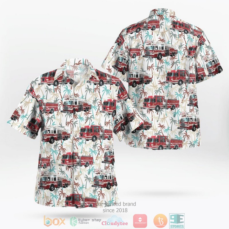 Clarendon County Fire Rescue South Carolina Hawaiian Shirt