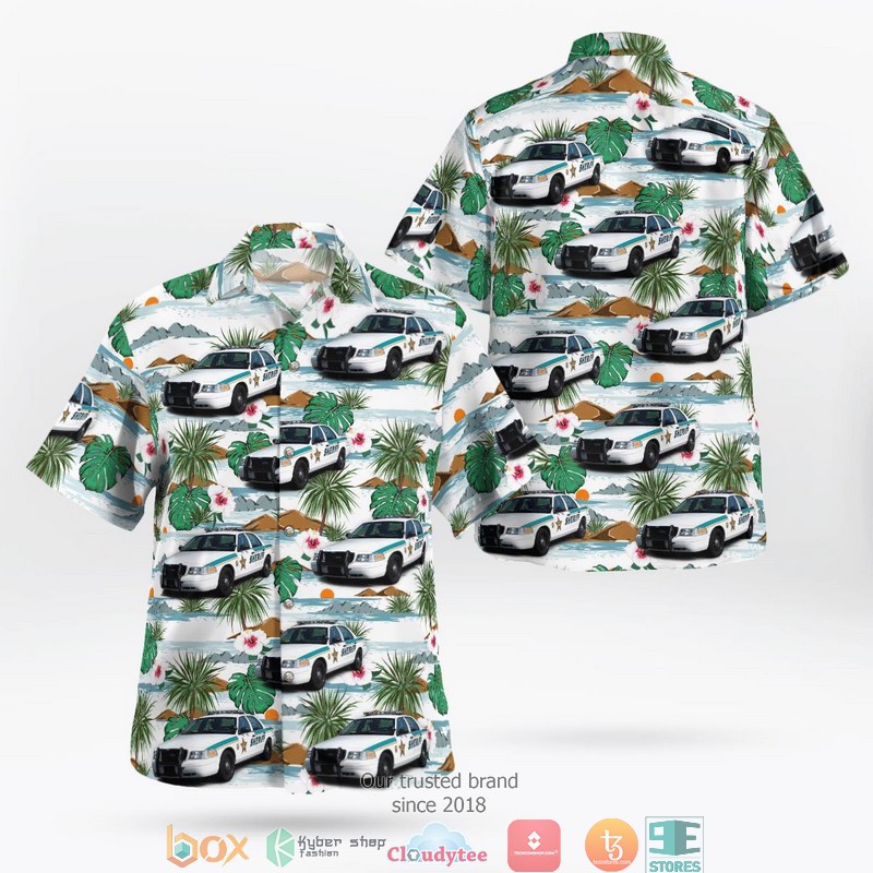 Classic Car pattern Hawaiian Shirt