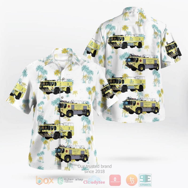 Clear Creek Vol. Fire Department Hawaiian Shirt