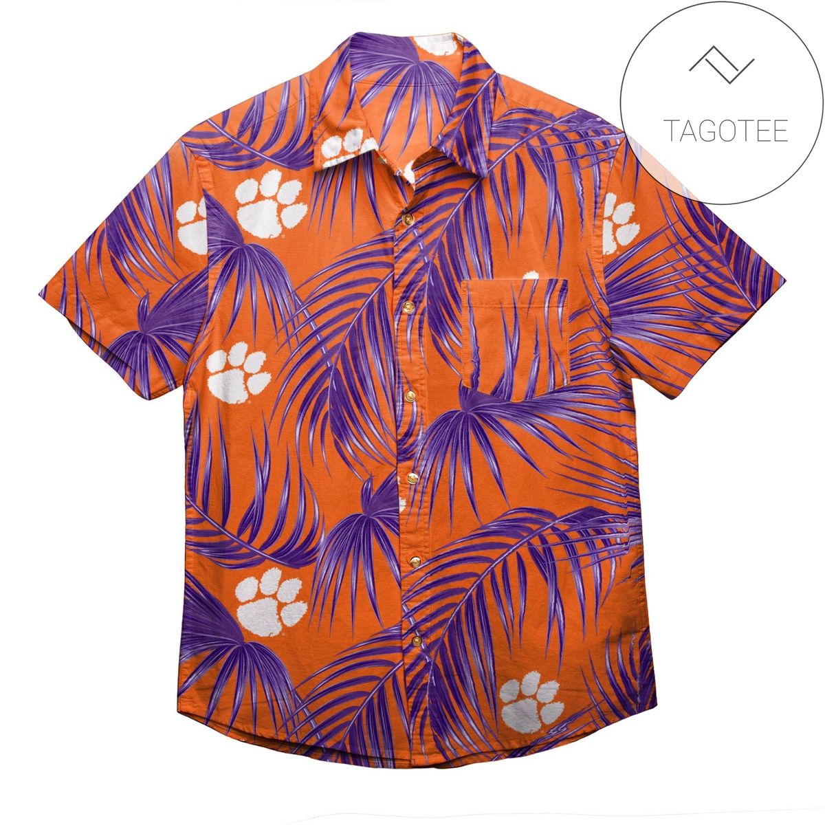 Cleveland Browns Authentic Hawaiian Shirt 2022 Tropical Flower Short Sleeve Slim Fit Body