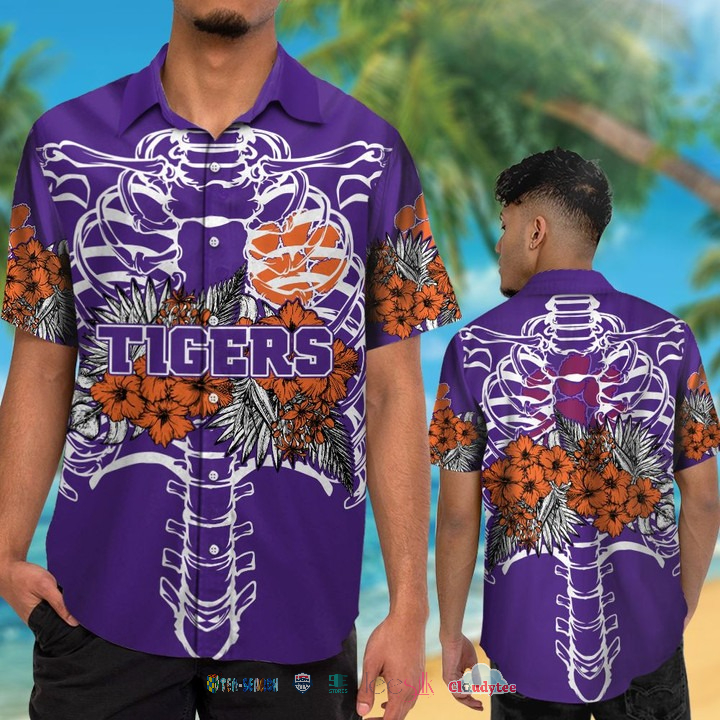 Clemson Tigers Pirates Aloha Hawaiian Shirt