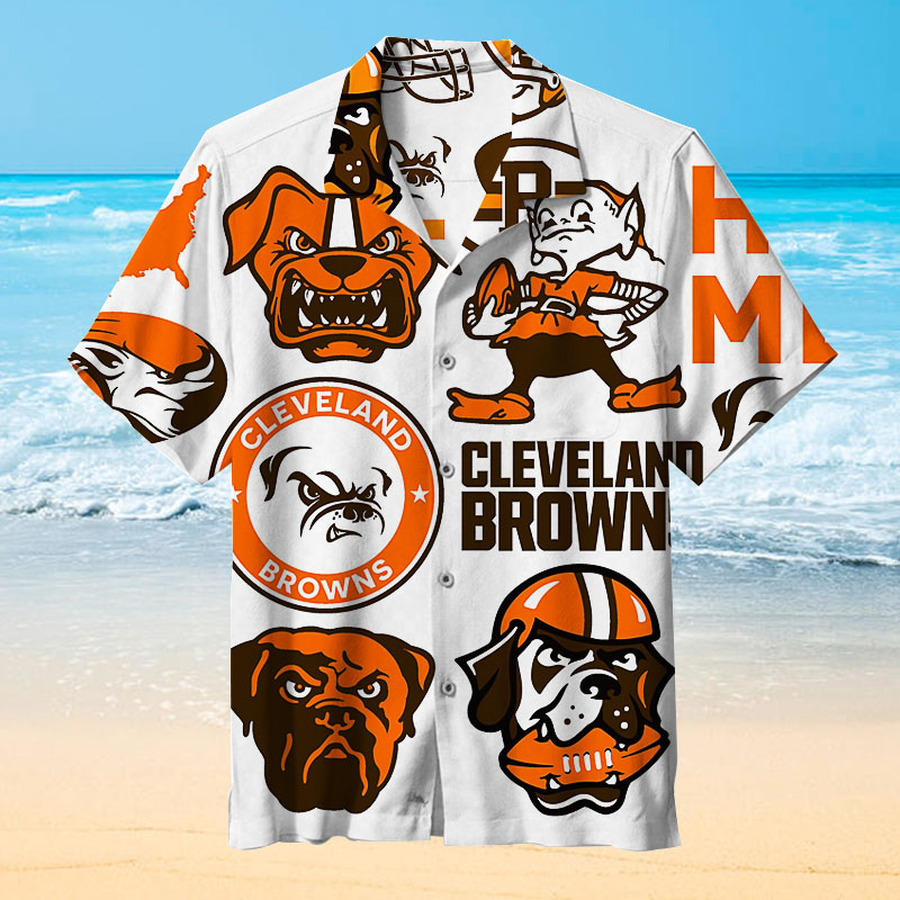 Cleveland Browns King Of Football America’s Team Hawaiian Shirt