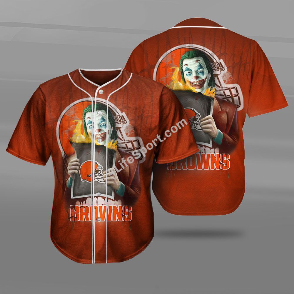 Cleveland Browns Joker Baseball Jersey