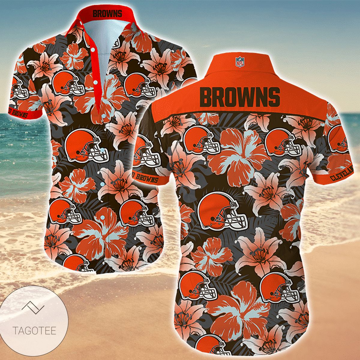 Cleveland Browns Nfl Authentic Hawaiian Shirt 2022