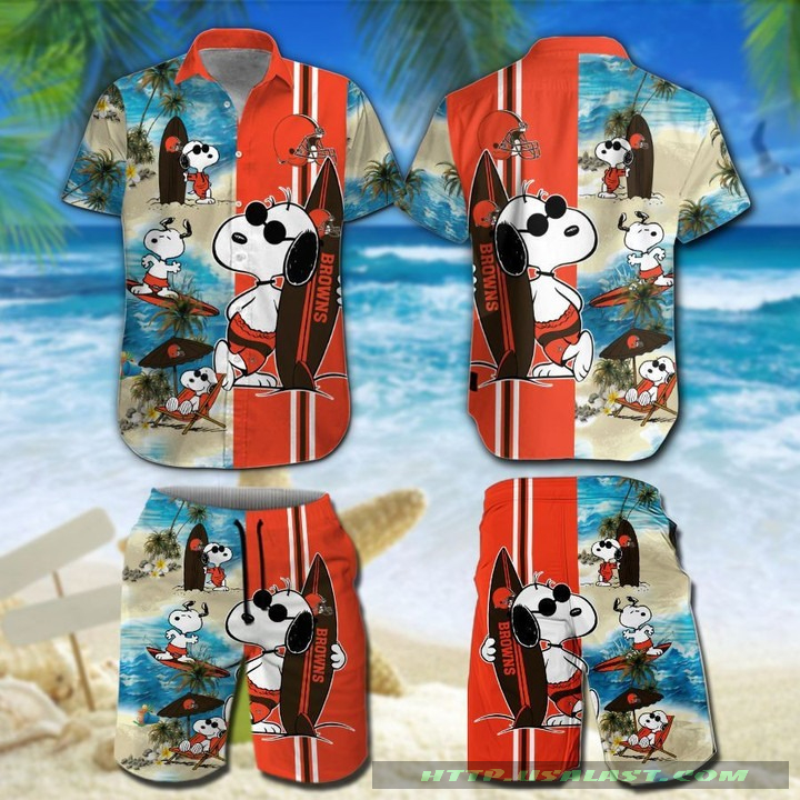 Cleveland Browns Pirates Aloha Hawaiian Shirt