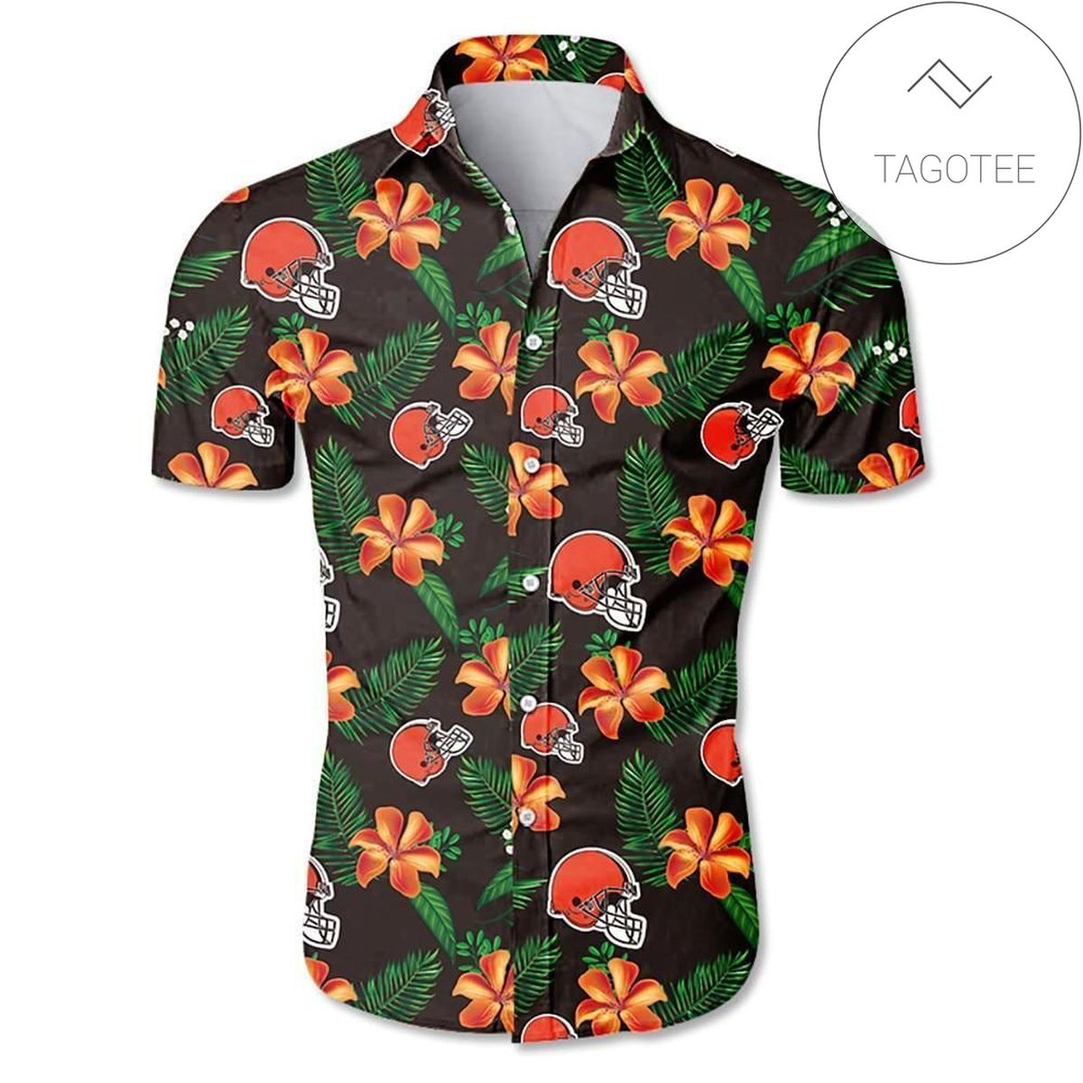 Cleveland Indians 50th State Hawaiian Shirt