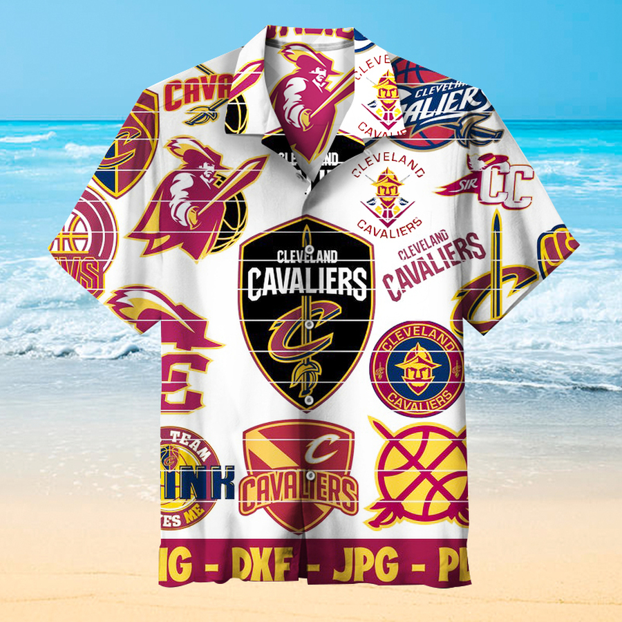 Cleveland Cavaliers Vintage Hawaiian Shirt 3D All Over Print Men Women Unisex Model 534