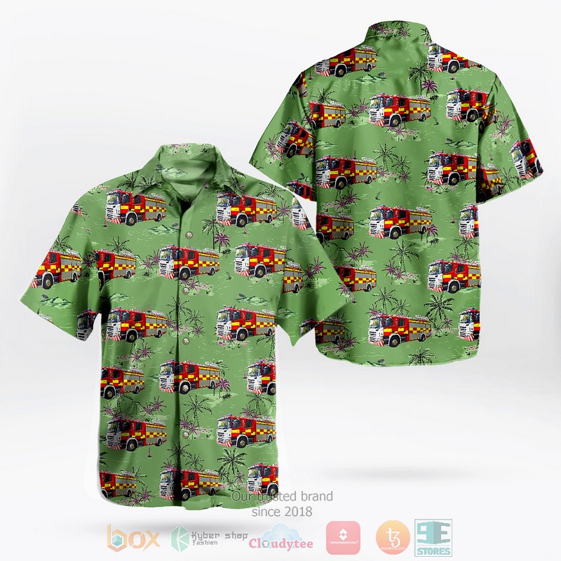 Cleveland Ohio Cleveland EMS Hawaiian shirt