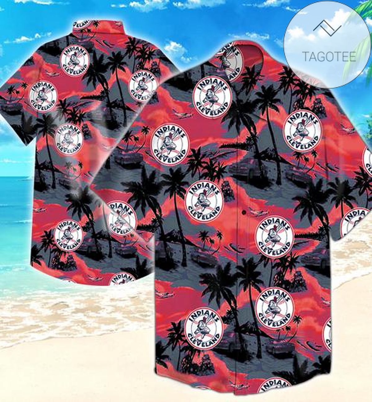 Cleveland Indians Authentic Hawaiian Shirt 2022