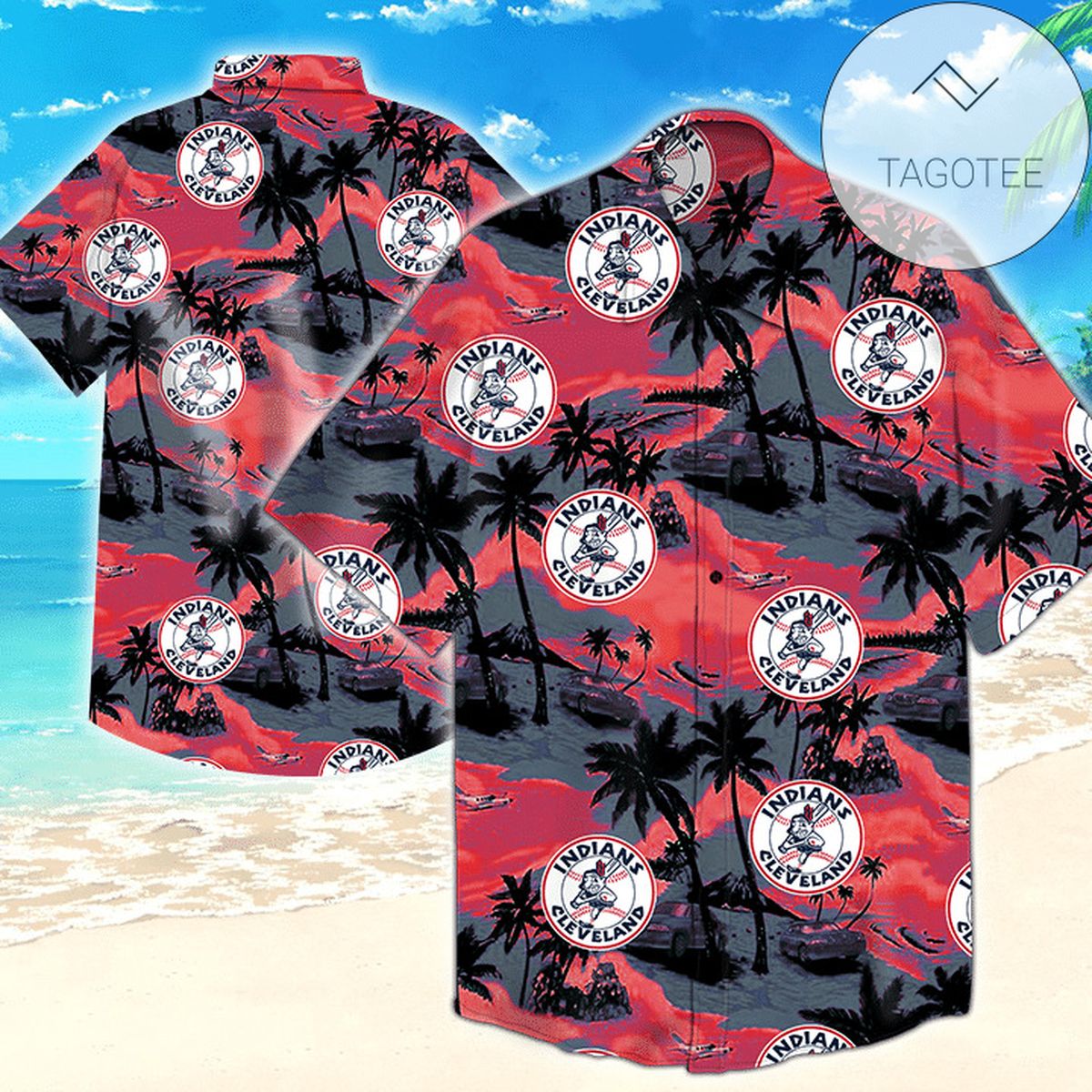 Cleveland Browns Tropical Flower Authentic Hawaiian Shirt 2022 White Men Women Beach Wear Short Sleeve Authentic Hawaiian Shirt 2022