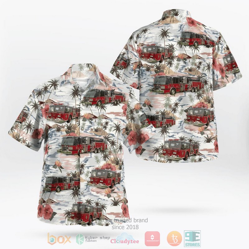 Clinton Middlesex County Connecticut Clinton Police Department Dodge Charger Hawaiian Shirt