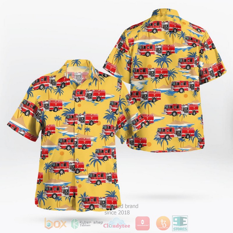 Clinton NY Fire Department Hawaiian Shirt